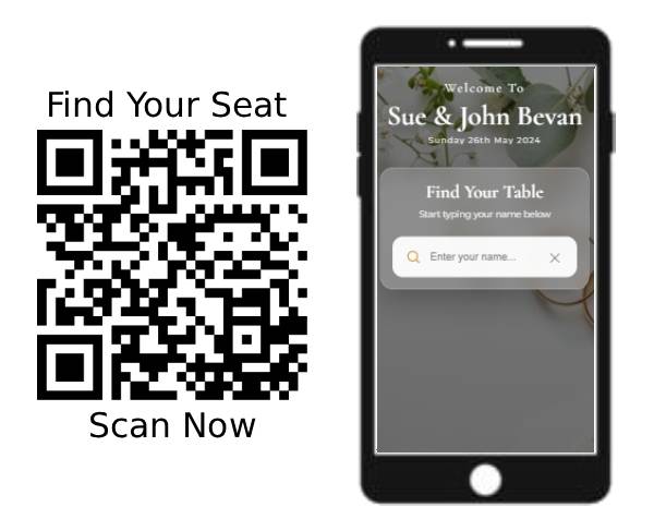 Find Your Seat interface